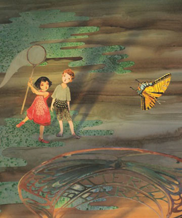 vlindertuin mackay illustraties