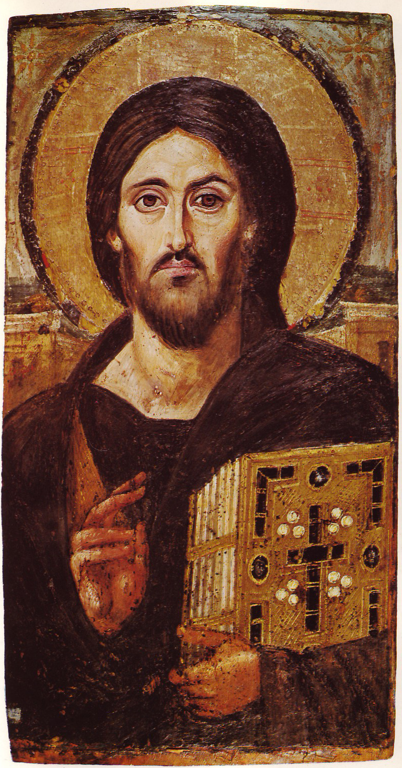 Christ Icon Sinai 6th century
